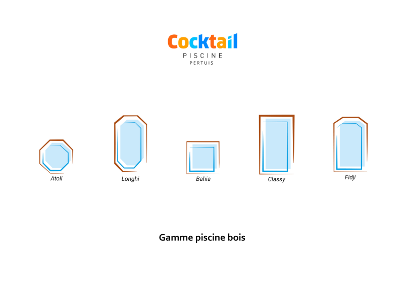 Les différentes tailles de piscine bois