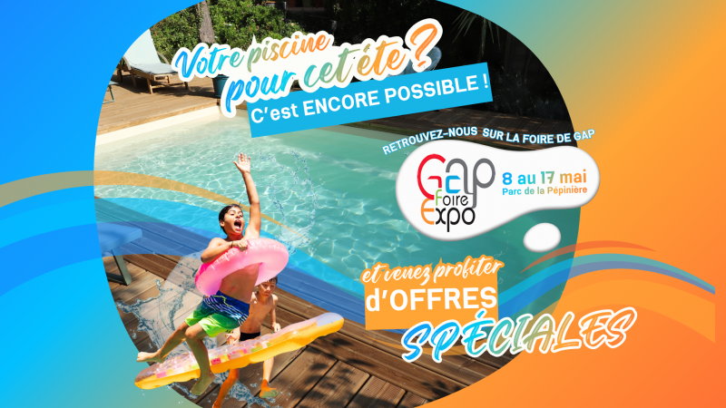 Cocktail Piscine Pertuis à la Foire de Gap : Offres Géantes avec Pompe à Chaleur et Robot Aiper offerts !