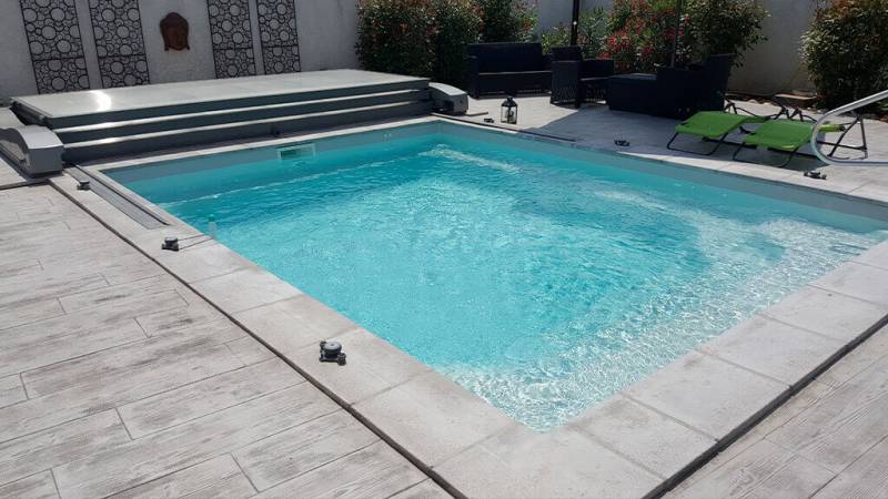 Vente mini piscine enterrée à Pertuis moins de 10 m2 modèle manhattan 4