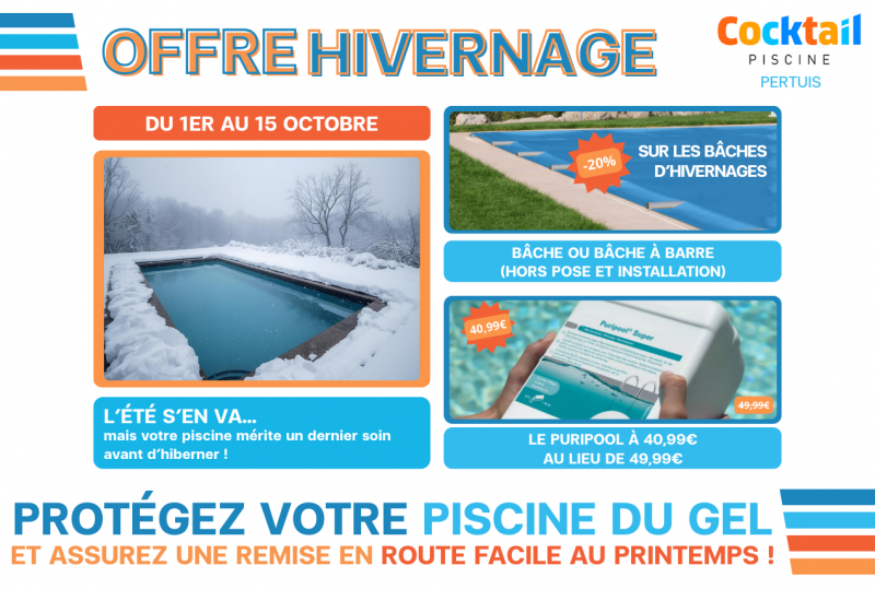 Pourquoi l'hivernage de votre piscine est crucial dans le Luberon et le Pays d'Aigues ?